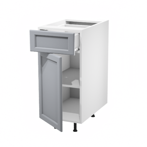 Kitchen base cabinet 1 door / 1 drawer 15''