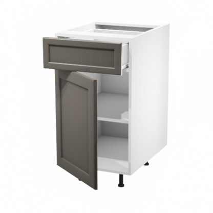 Armoire de cuisine du bas 1 porte / 1 tiroir (18''L)
