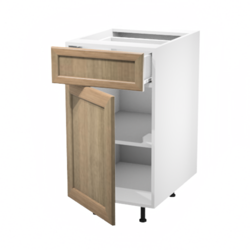Armoire de cuisine du bas 1 porte / 1 tiroir (18''L)