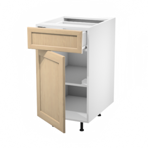 Armoire de cuisine du bas 1 porte / 1 tiroir (18''L)