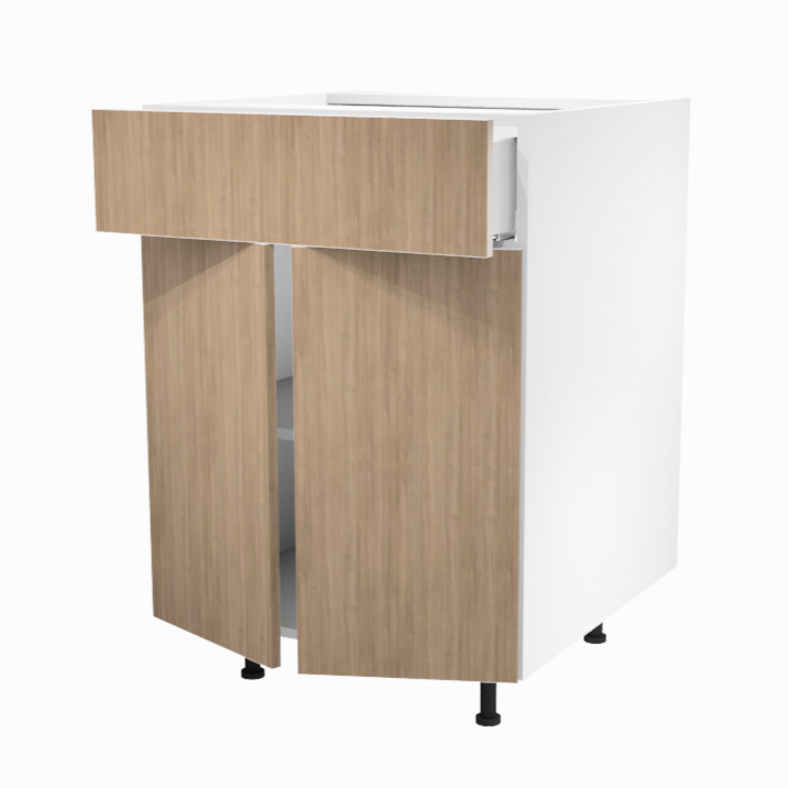 Kitchen base cabinet 2 doors / 1 drawer 24''