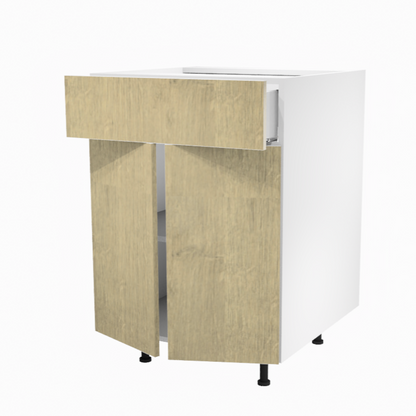 Kitchen base cabinet 2 doors / 1 drawer 24''