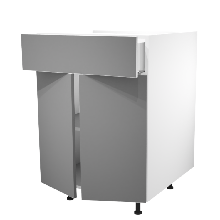 Kitchen base cabinet 2 doors / 1 drawer 24''