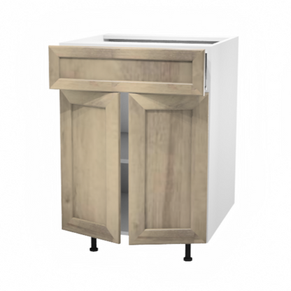 Kitchen base cabinet 2 doors / 1 drawer 24''
