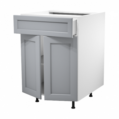Kitchen base cabinet 2 doors / 1 drawer 24''