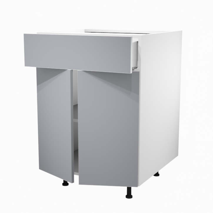 Kitchen base cabinet 2 doors / 1 drawer 24''