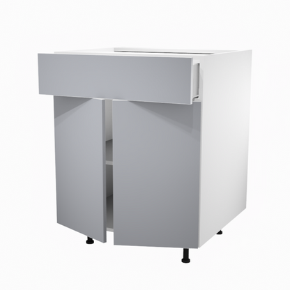 Kitchen base cabinet 2 doors / 1 drawer 27''