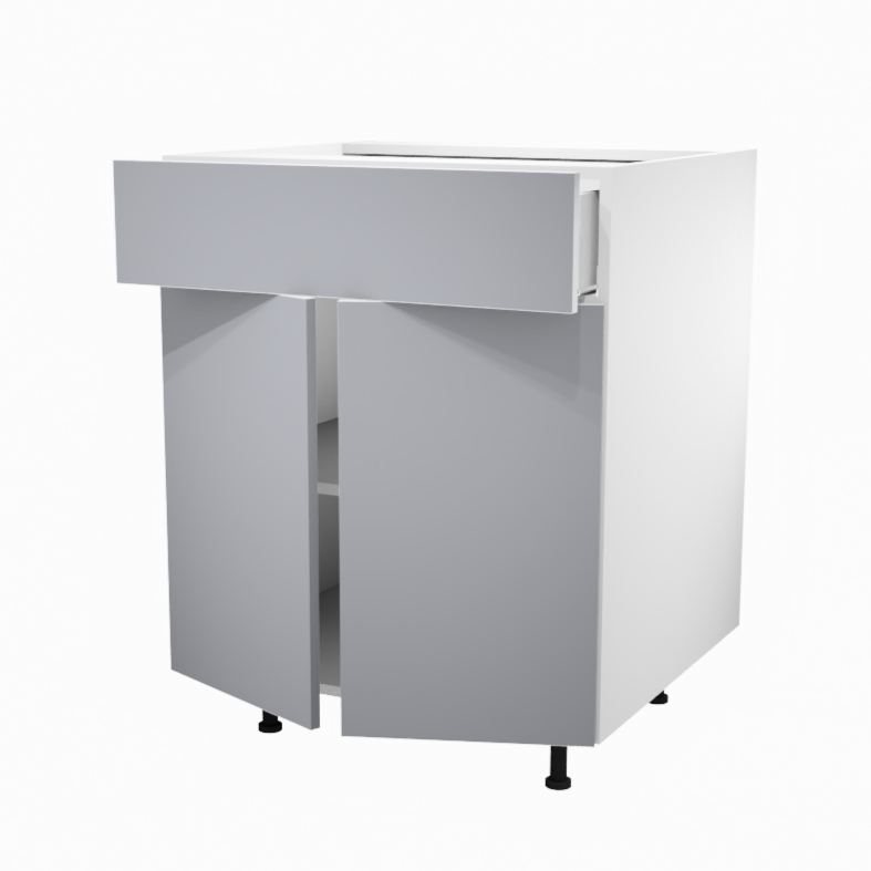 Kitchen base cabinet 2 doors / 1 drawer 27''
