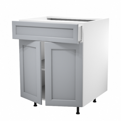 Kitchen base cabinet 2 doors / 1 drawer 27''