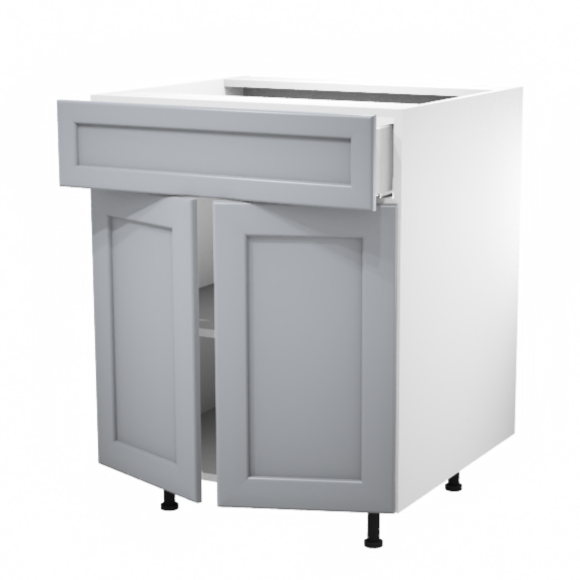 Kitchen base cabinet 2 doors / 1 drawer 27''