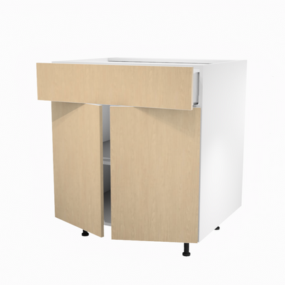 Kitchen base cabinet 2 doors / 1 drawer 30''