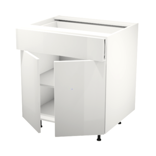 Kitchen base cabinet 2 doors / 1 drawer 30''