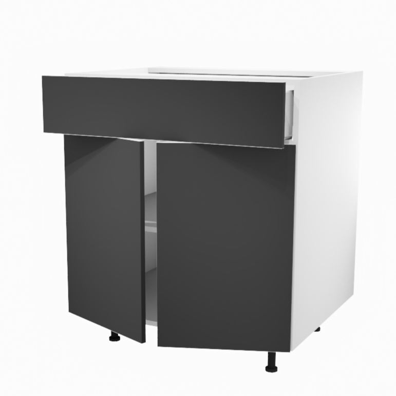 Kitchen base cabinet 2 doors / 1 drawer 30''