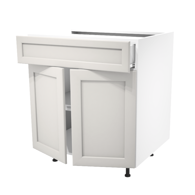 Kitchen base cabinet 2 doors / 1 drawer 30''