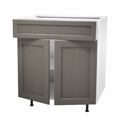 Kitchen base cabinet 2 doors / 1 drawer 30''