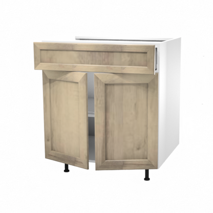 Kitchen base cabinet 2 doors / 1 drawer 30''