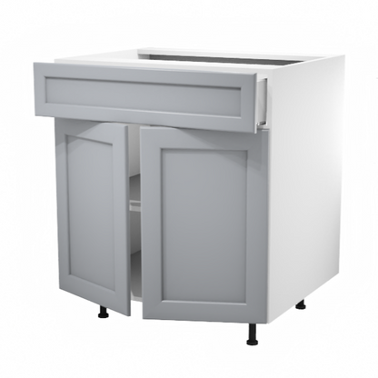 Kitchen base cabinet 2 doors / 1 drawer 30''
