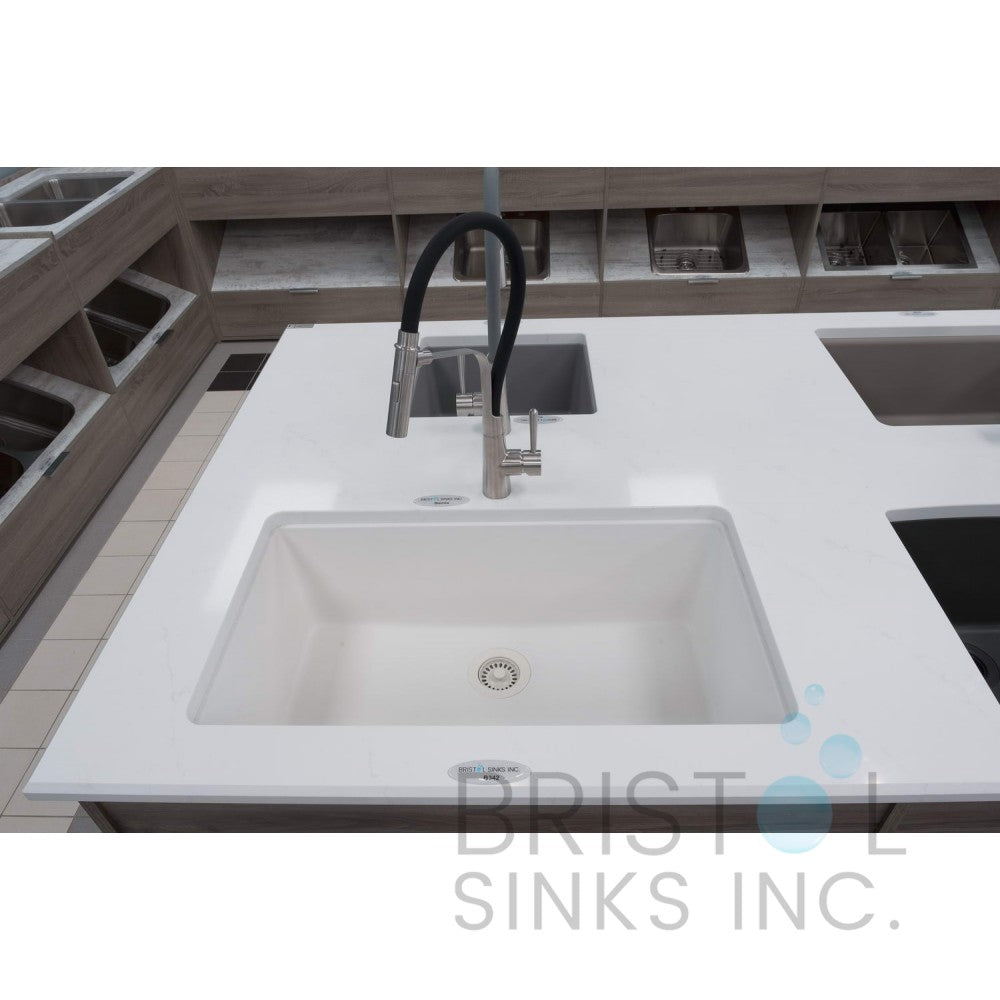 Bristol Single Undermount Granite Sink 33" x 18.46" x 9-¼