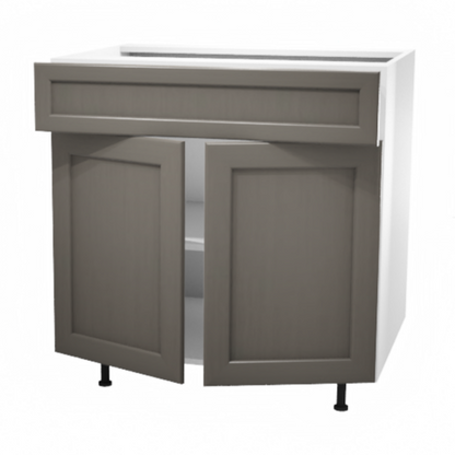 Kitchen base cabinet 2 doors / 1 drawer 33''