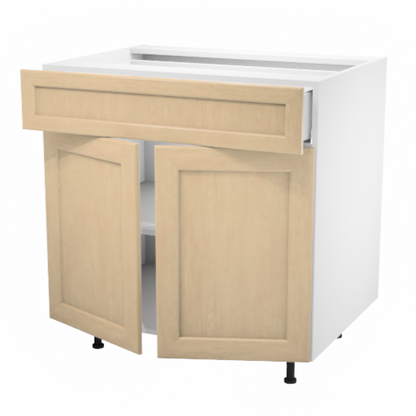 Kitchen base cabinet 2 doors / 1 drawer 33''