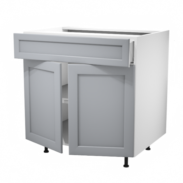 Kitchen base cabinet 2 doors / 1 drawer 33''