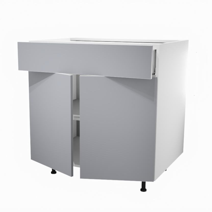 Kitchen base cabinet 2 doors / 1 drawer 33''