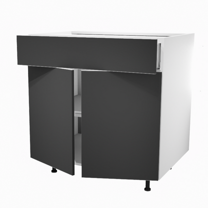 Kitchen base cabinet 2 doors / 1 drawer 33''