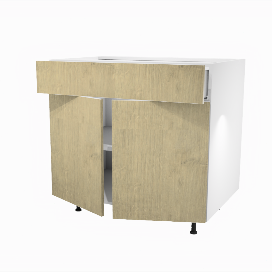 Kitchen base cabinet 2 doors / 1 drawer 36''