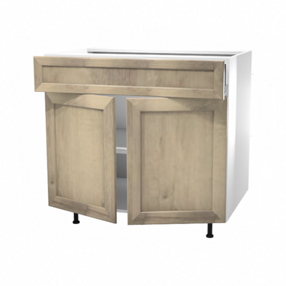 Kitchen base cabinet 2 doors / 1 drawer 36''