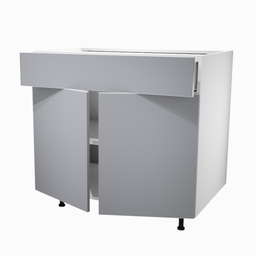 Kitchen base cabinet 2 doors / 1 drawer 36''