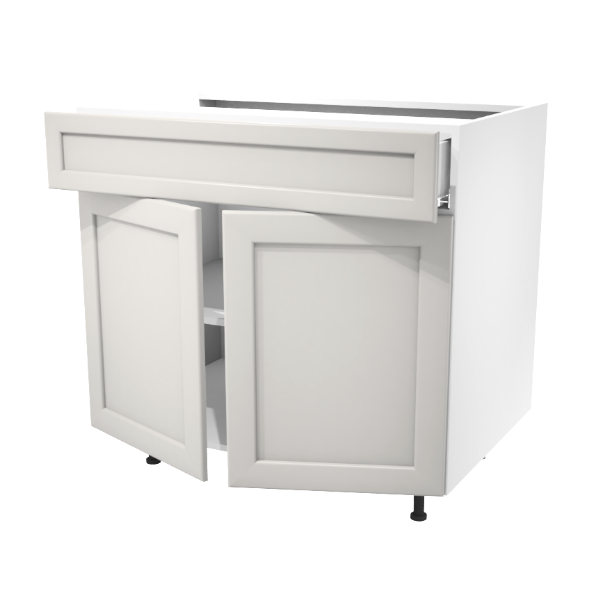 Kitchen base cabinet 2 doors / 1 drawer 36''