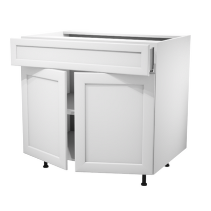 Kitchen base cabinet 2 doors / 1 drawer 36''