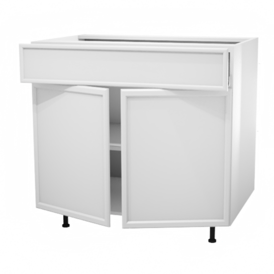 Kitchen base cabinet 2 doors / 1 drawer 36''