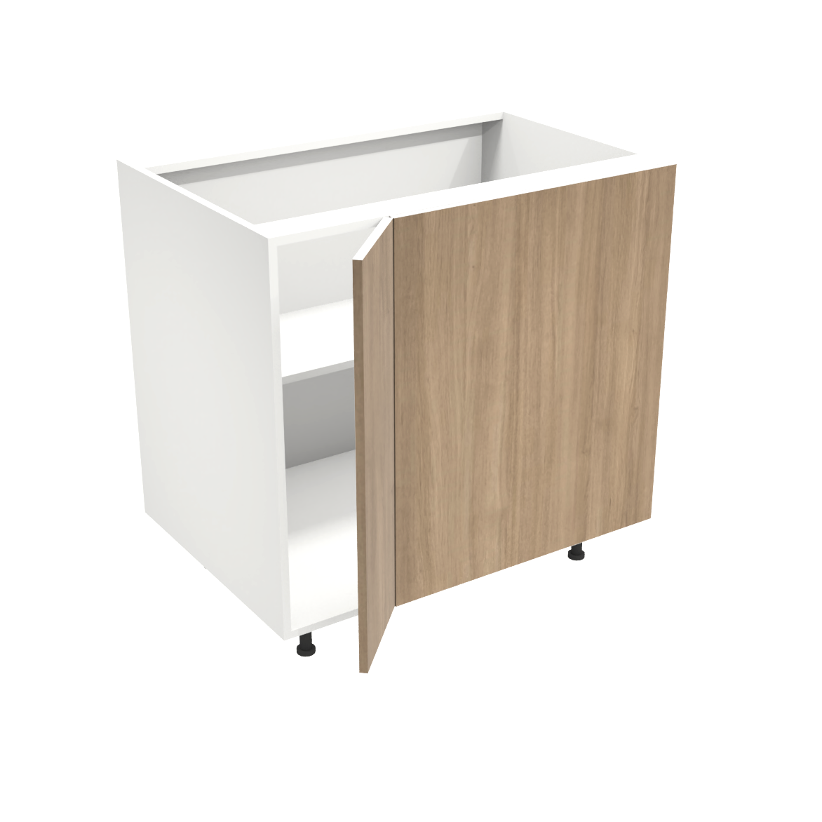 Armoire de cuisine du bas coin mort (36''L)