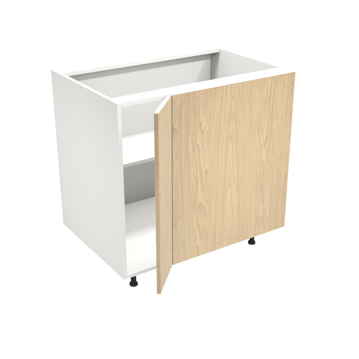 Armoire de cuisine du bas coin mort (36''L)