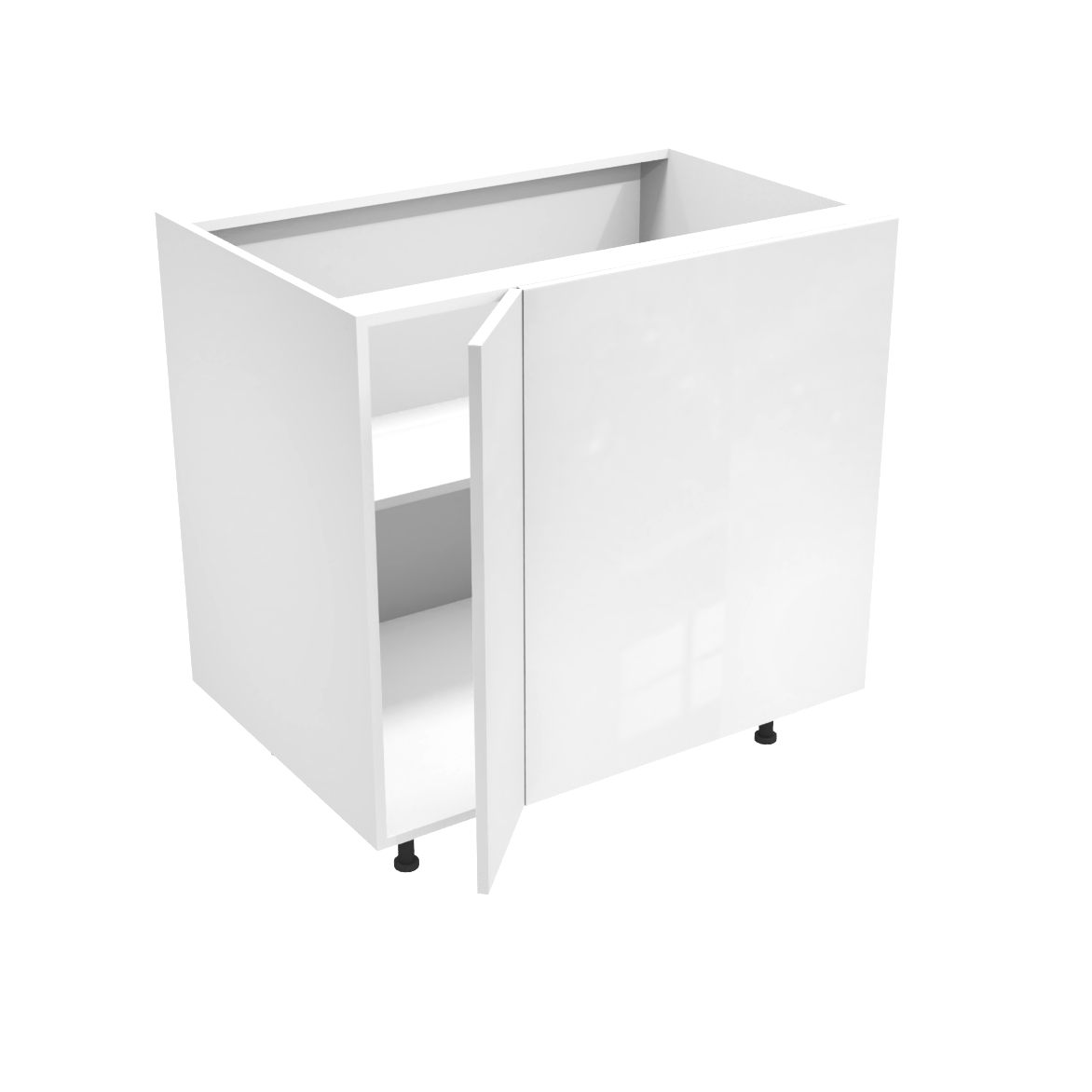 Armoire de cuisine du bas coin mort (36''L)