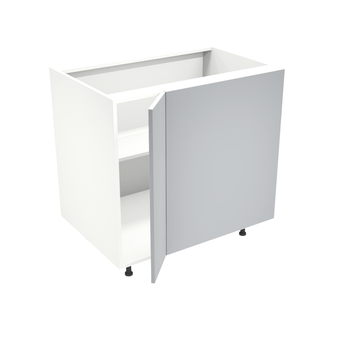 Armoire de cuisine du bas coin mort (36''L)