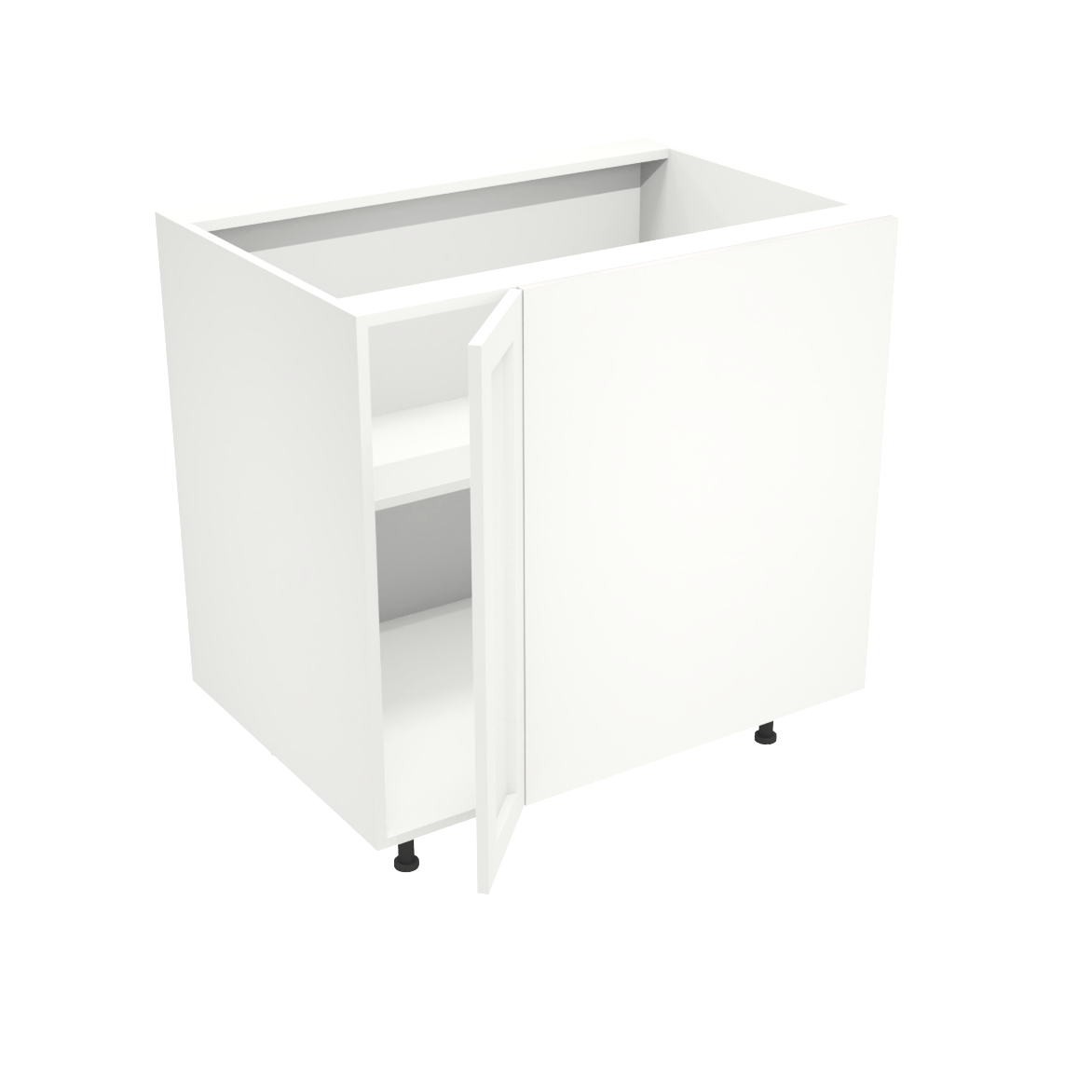 Armoire de cuisine du bas coin mort (36''L)