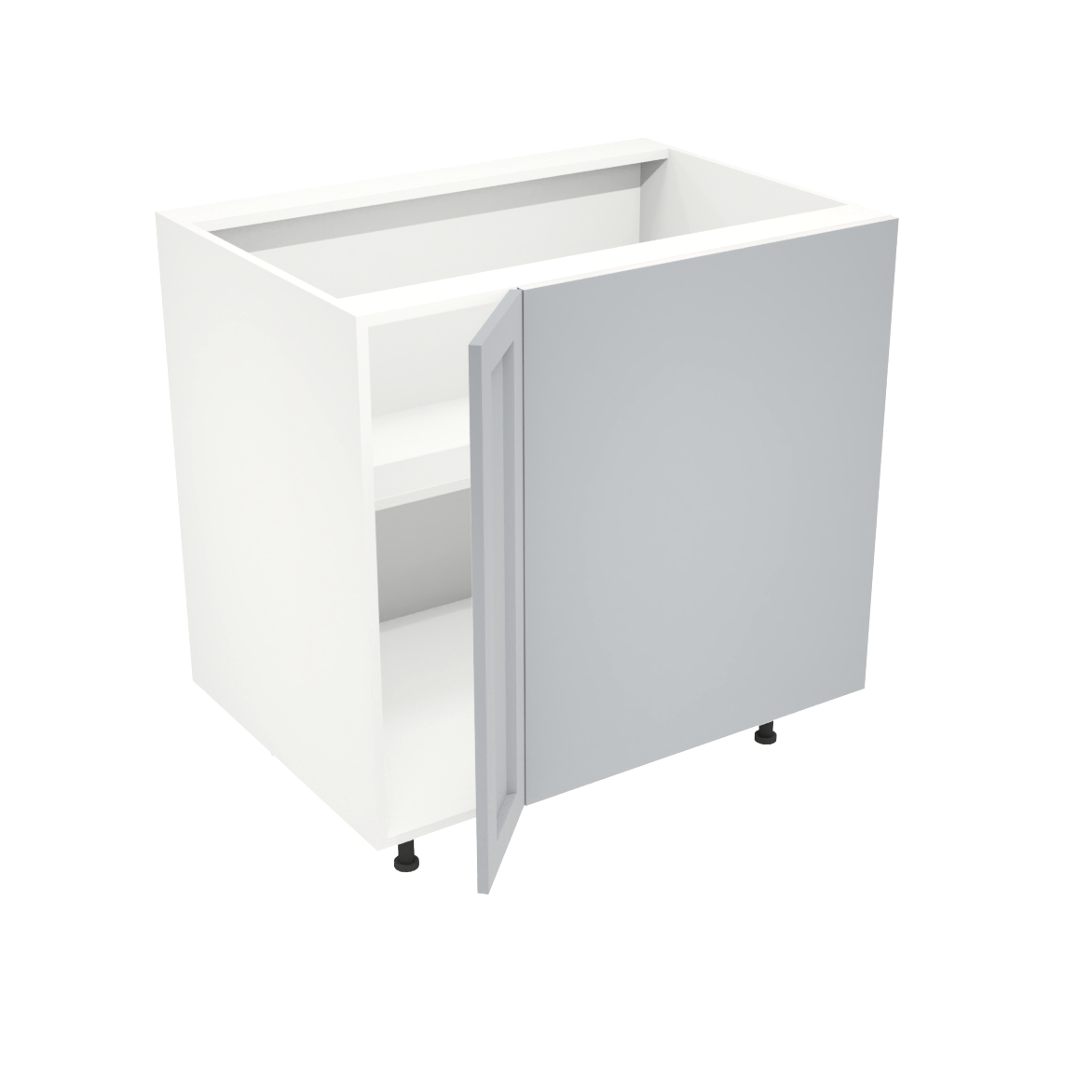 Armoire de cuisine du bas coin mort (36''L)