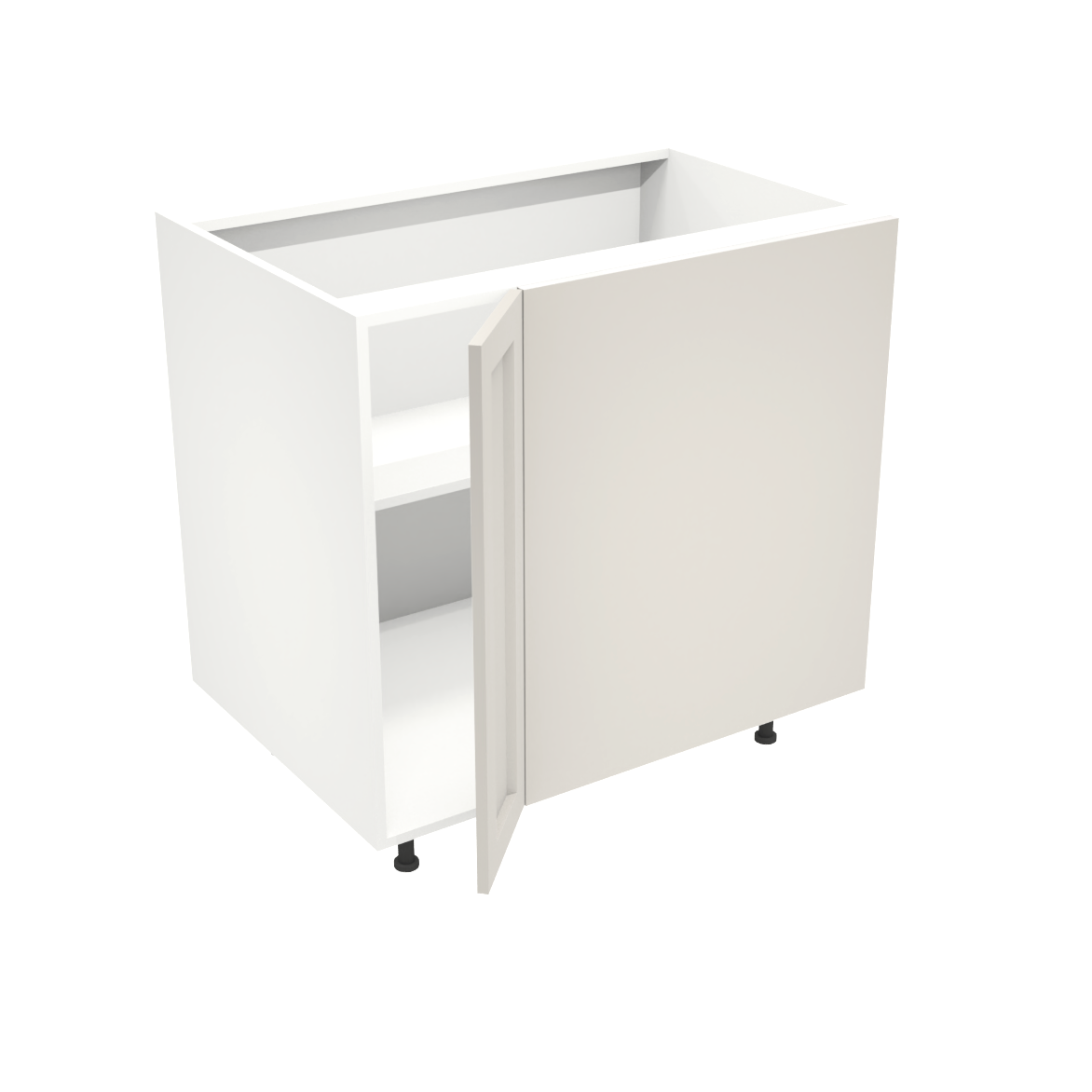 Armoire de cuisine du bas coin mort (36''L)