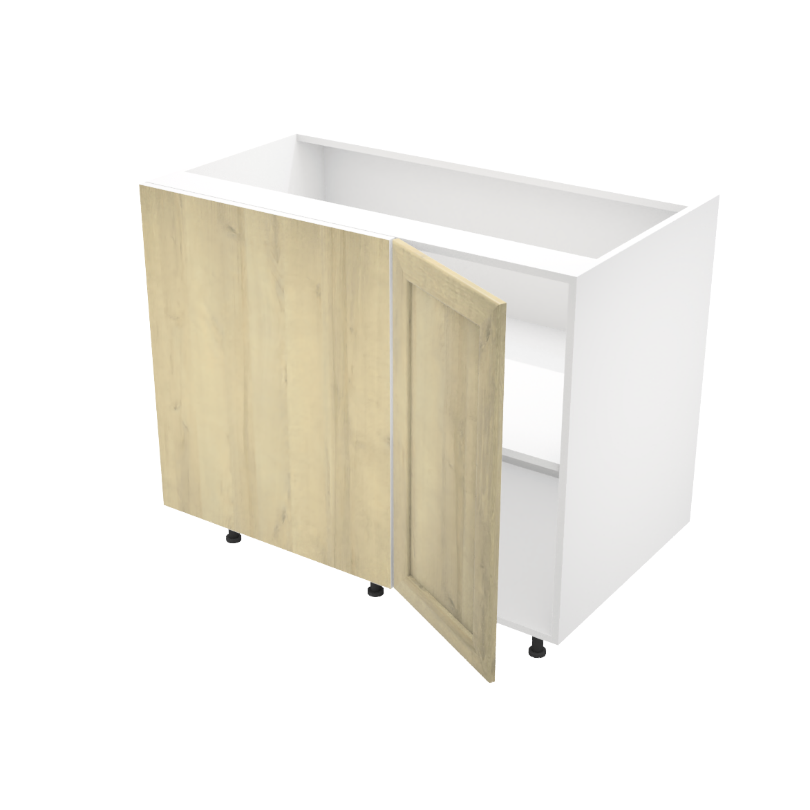 Armoire de cuisine du bas coin mort (42''L)