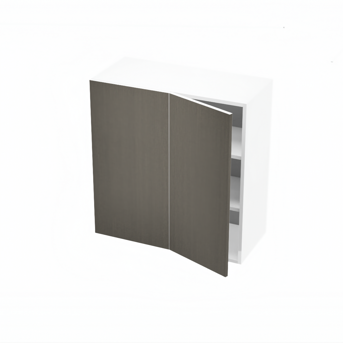 Armoire de cuisine haut coin mort (30''Lx 30''H)