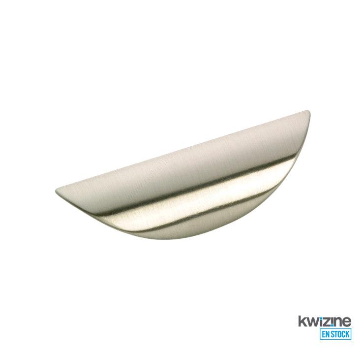 Modern brushed nickel handle BP426195