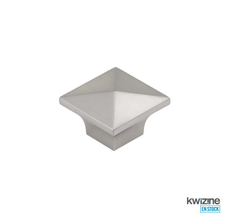 Modern brushed nickel knob BP53082195