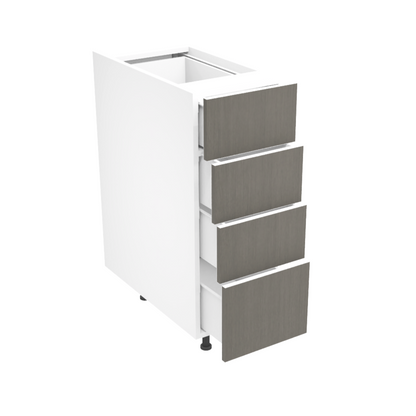 Armoire de cuisine du bas 4 tiroirs (12''L)