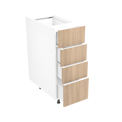 Armoire de cuisine du bas 4 tiroirs (12''L)
