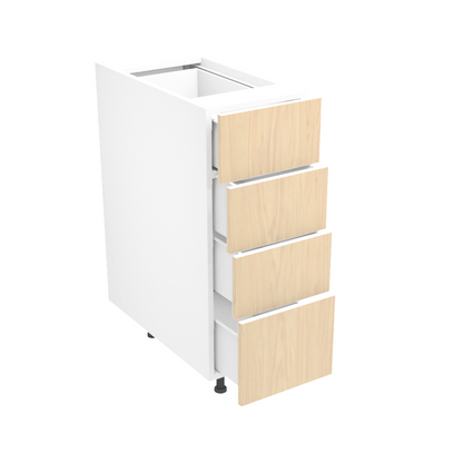 Armoire de cuisine du bas 4 tiroirs (12''L)