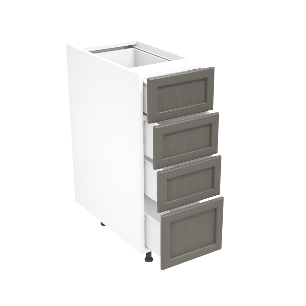 Armoire de cuisine du bas 4 tiroirs (12''L)