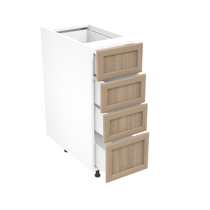 Armoire de cuisine du bas 4 tiroirs (12''L)