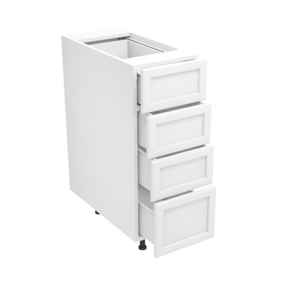 Armoire de cuisine du bas 4 tiroirs (12''L)